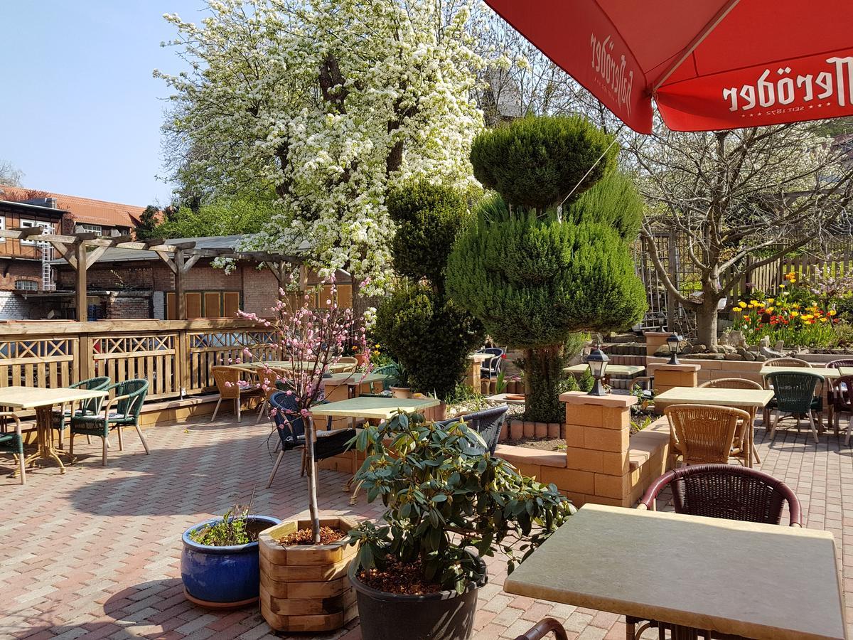 Pension An Der Stadtmauer Wernigerode Eksteriør billede